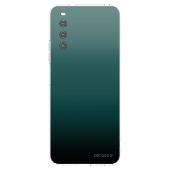 Picasee Sony Xperia 10 IV 5G Hülle - Transparentes Silikon - Verdant Fade