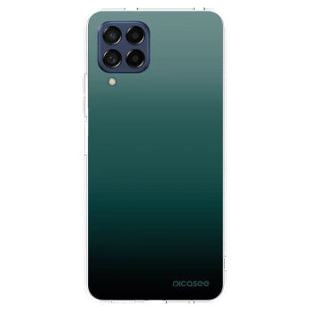 Picasee Samsung Galaxy M53 5G Hülle - Transparentes Silikon - Verdant Fade