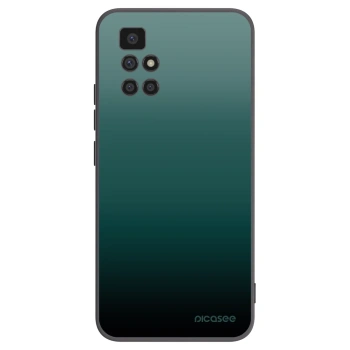 Picasee Xiaomi Redmi 10 (2022) Hülle - Schwarzes Silikon - Verdant Fade