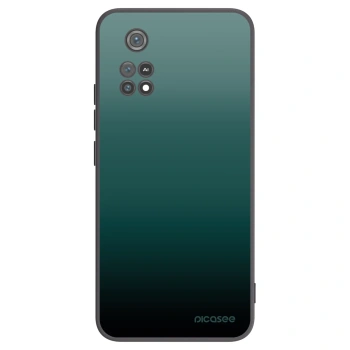 Picasee Xiaomi Poco M4 Pro Hülle - Schwarzes Silikon - Verdant Fade