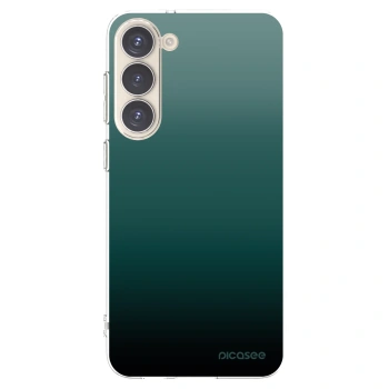 Picasee Samsung Galaxy S23+ 5G Hülle - Transparentes Silikon - Verdant Fade