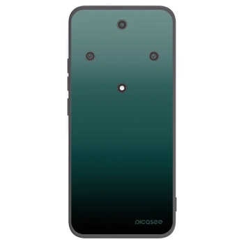 Picasee Honor Magic5 Lite 5G Hülle - Schwarzes Silikon - Verdant Fade