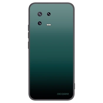 Picasee Xiaomi 13 Pro Hülle - Schwarzes Silikon - Verdant Fade