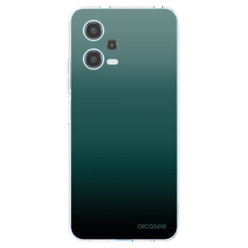 Picasee Xiaomi Redmi Note 12 5G Hülle - Transparentes Silikon - Verdant Fade