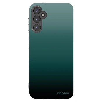 Picasee Samsung Galaxy A14 5G A146P Hülle - Transparentes Silikon - Verdant Fade