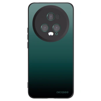 Picasee Honor Magic5 Pro Hülle - Schwarzes Silikon - Verdant Fade