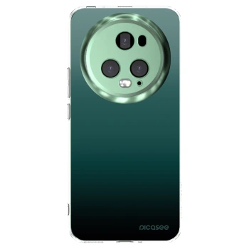 Picasee Honor Magic5 Pro Hülle - Transparentes Silikon - Verdant Fade