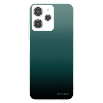 Picasee Xiaomi Redmi 12 4G Hülle - Transparentes Silikon - Verdant Fade
