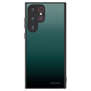 Picasee ULTIMATE CASE PowerShare für Samsung Galaxy S22 Ultra 5G - Verdant Fade