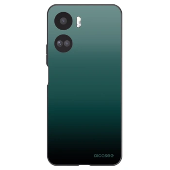 Picasee Honor 90 Lite 5G Hülle - Schwarzes Silikon - Verdant Fade