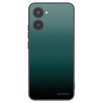 Picasee Realme 10 4G Hülle - Schwarzes Silikon - Verdant Fade