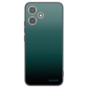 Picasee Xiaomi Redmi 12 5G Hülle - Schwarzes Silikon - Verdant Fade