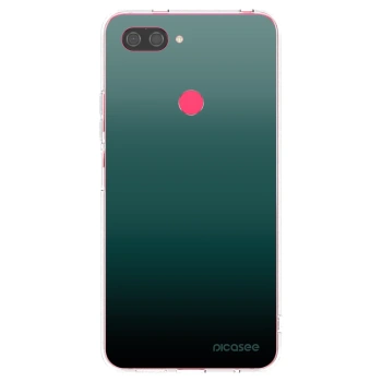 Picasee Xiaomi Mi 8 Lite Hülle - Transparentes Silikon - Verdant Fade