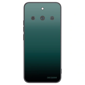 Picasee Realme 11 Pro+ Hülle - Schwarzes Silikon - Verdant Fade