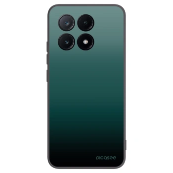 Picasee Xiaomi Poco X6 Pro Hülle - Schwarzes Silikon - Verdant Fade