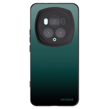 Picasee Honor Magic6 Pro Hülle - Schwarzes Silikon - Verdant Fade