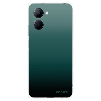 Picasee Realme C33 (2023) Hülle - Transparentes Silikon - Verdant Fade