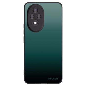 Picasee Honor 200 Pro 5G Hülle - Schwarzes Silikon - Verdant Fade