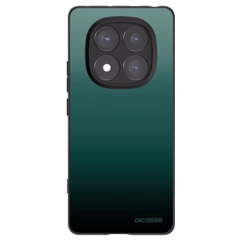 Picasee Xiaomi Redmi Note 14 Pro 5G Hülle - Schwarzes Silikon - Verdant Fade