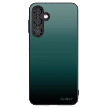 Picasee Samsung Galaxy A16 5G Hülle - Schwarzes Silikon - Verdant Fade