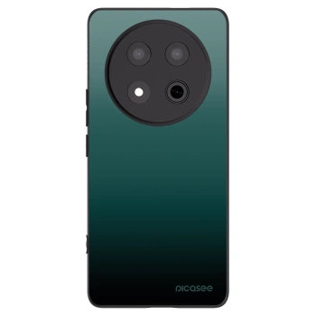 Picasee Honor Magic7 Lite 5G Hülle - Schwarzes Silikon - Verdant Fade