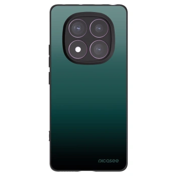 Picasee Xiaomi Redmi Note 14 Pro 4G Hülle - Schwarzes Silikon - Verdant Fade