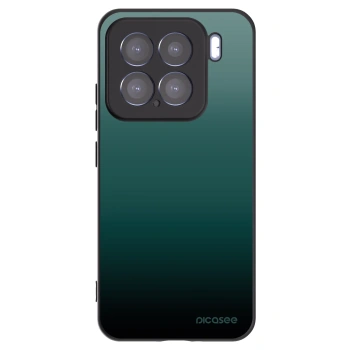 Picasee Xiaomi 15 Hülle - Schwarzes Silikon - Verdant Fade
