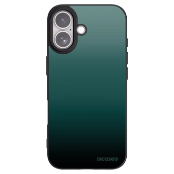 Picasee Apple iPhone 17 Hülle - Schwarzes Silikon - Verdant Fade