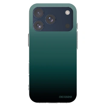 Picasee Apple iPhone 17 Pro Hülle - Transparentes Silikon - Verdant Fade