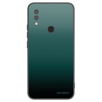 Picasee Xiaomi Redmi 7 Hülle - Schwarzes Silikon - Verdant Fade