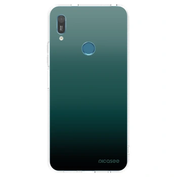 Picasee Huawei Y6 2019 Hülle - Transparentes Silikon - Verdant Fade