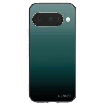 Picasee Google Pixel 10 Hülle - Schwarzes Silikon - Verdant Fade