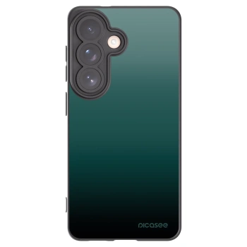 Picasee Samsung Galaxy S26 Hülle - Schwarzes Silikon - Verdant Fade