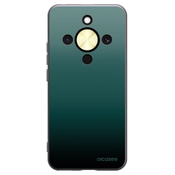 Picasee Honor Magic8 Lite 5G Hülle - Schwarzes Silikon - Verdant Fade