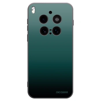 Picasee Vivo X300 Pro Hülle - Schwarzes Silikon - Verdant Fade