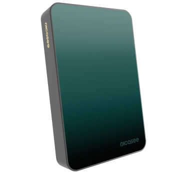 Picasee Powerbank mit MagSafe 10 000 mAh Grau - Verdant Fade