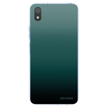 Picasee Xiaomi Redmi 7A Hülle - Transparentes Silikon - Verdant Fade