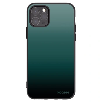 Picasee Apple iPhone 11 Pro Hülle - Schwarzes Silikon - Verdant Fade