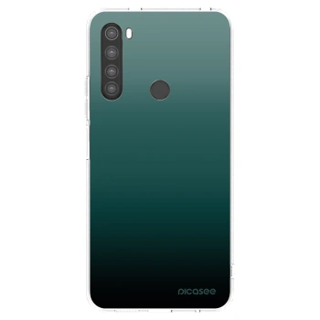 Picasee Xiaomi Redmi Note 8 Hülle - Transparentes Silikon - Verdant Fade