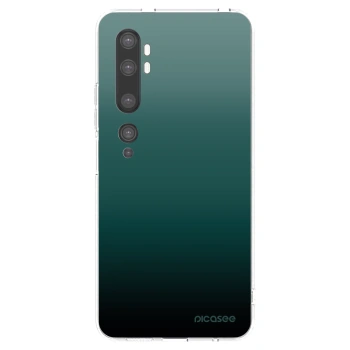 Picasee Xiaomi Mi Note 10 (Pro) Hülle - Transparentes Silikon - Verdant Fade