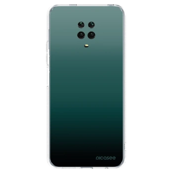 Picasee Xiaomi Redmi Note 9S Hülle - Transparentes Silikon - Verdant Fade