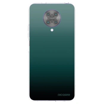 Picasee Xiaomi Poco F2 Pro Hülle - Transparentes Silikon - Verdant Fade
