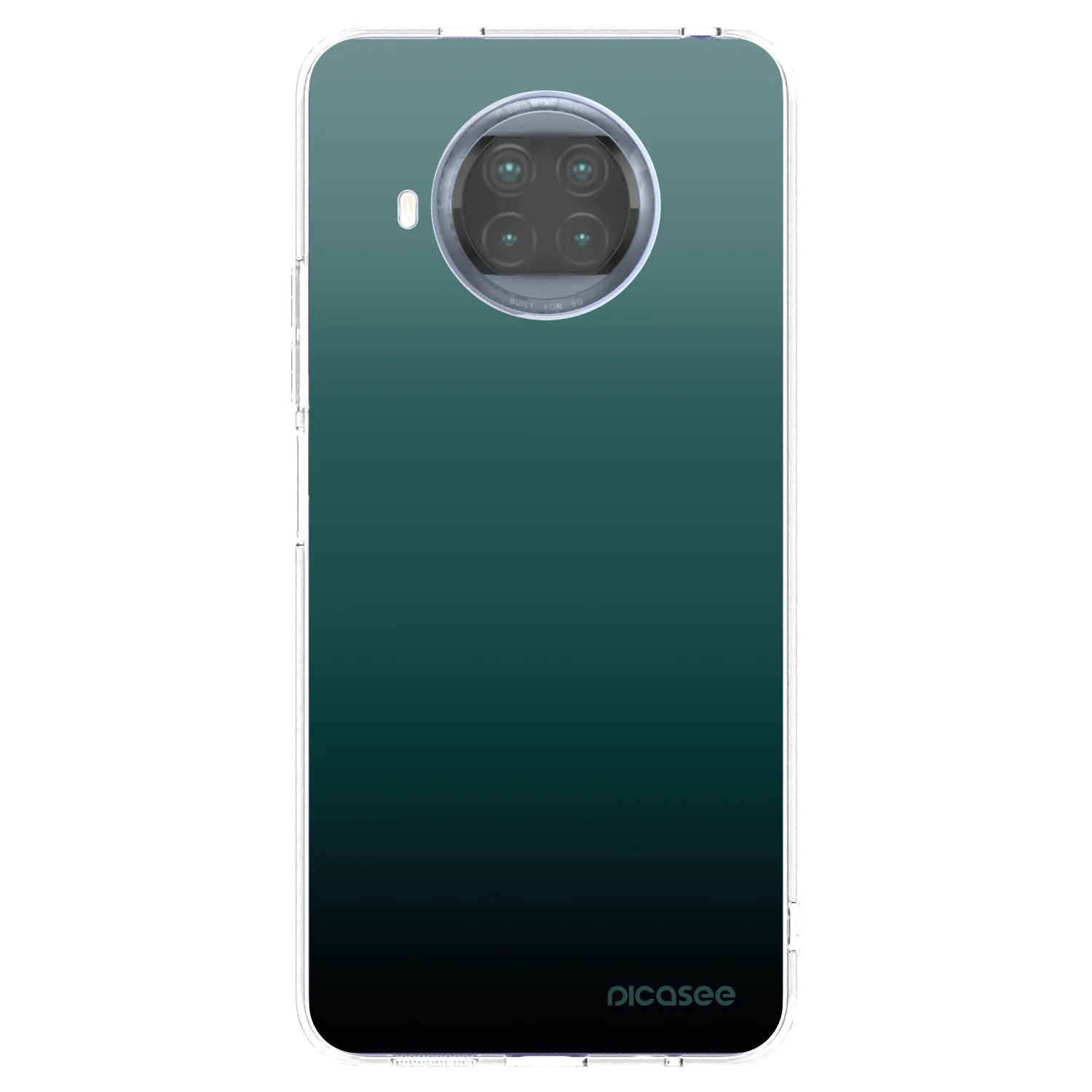 Picasee Xiaomi Mi 10T Lite Hülle - Transparentes Silikon - Verdant Fade
