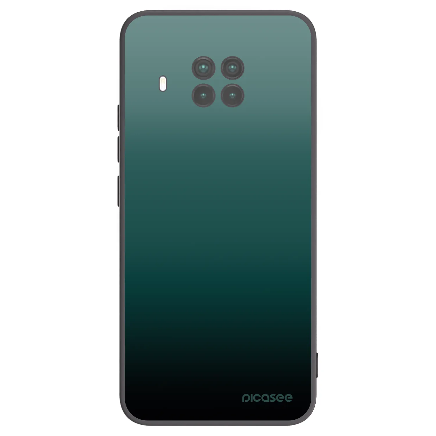 Picasee Xiaomi Mi 10T Lite Hülle - Schwarzes Silikon - Verdant Fade