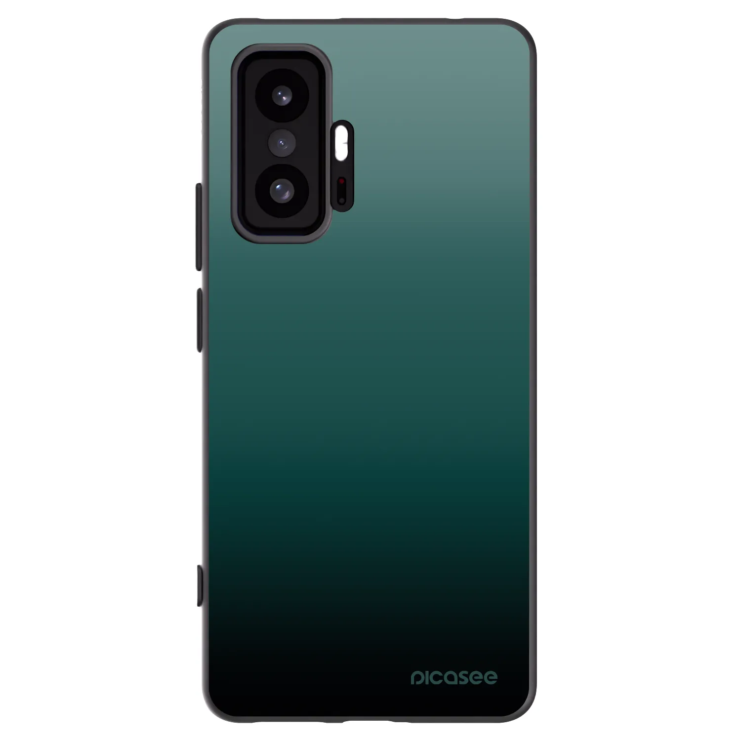 Picasee Xiaomi 11T Pro Hülle - Schwarzes Silikon - Verdant Fade