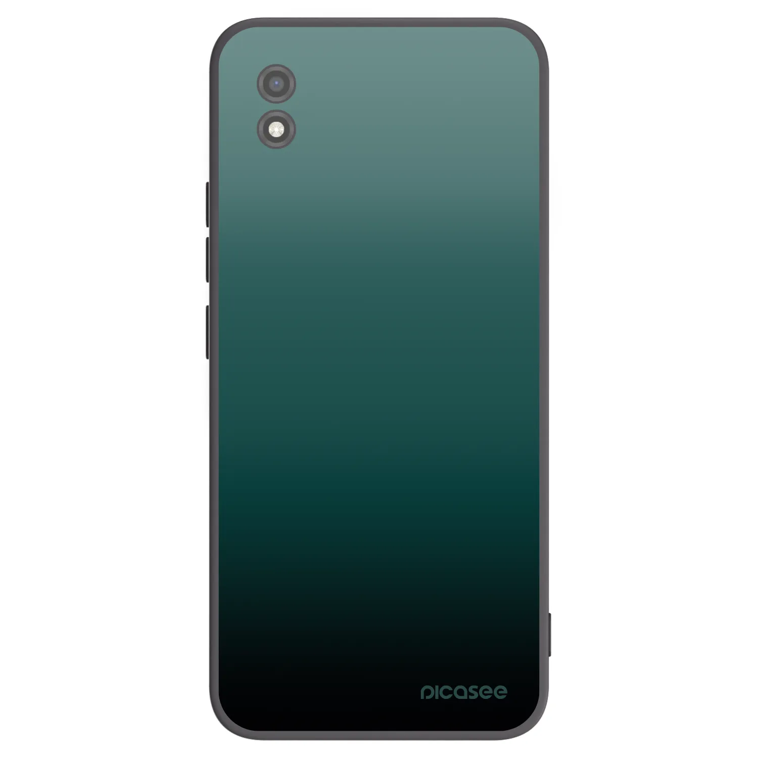 Picasee Realme C11 (2021) Hülle - Schwarzes Silikon - Verdant Fade