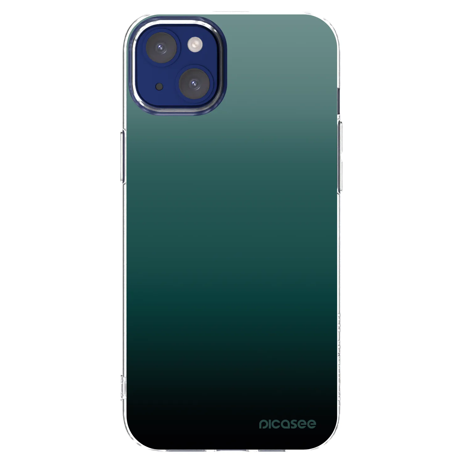 Picasee Apple iPhone 14 Plus Hülle - Transparentes Silikon - Verdant Fade
