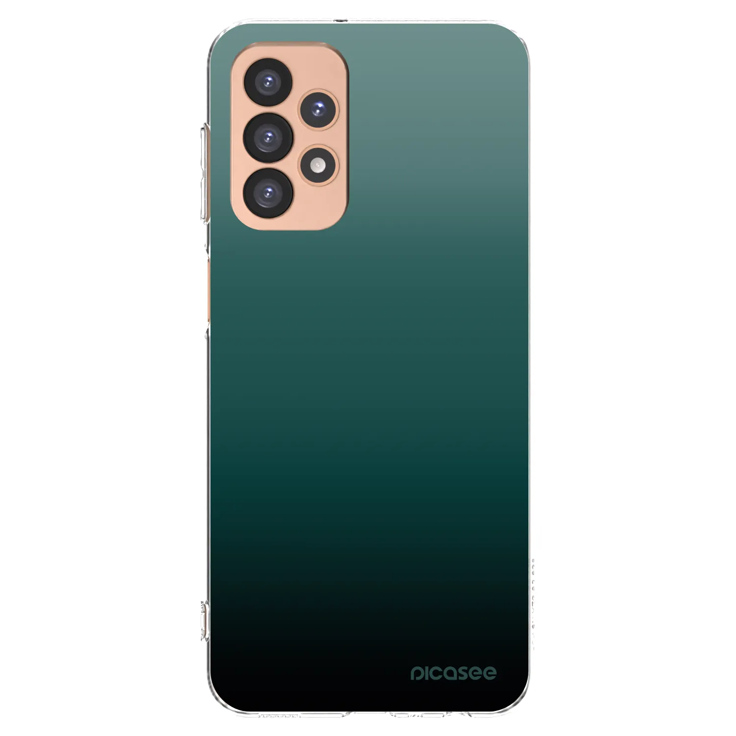Picasee Samsung Galaxy A23 A236B 5G Hülle - Transparentes Silikon - Verdant Fade