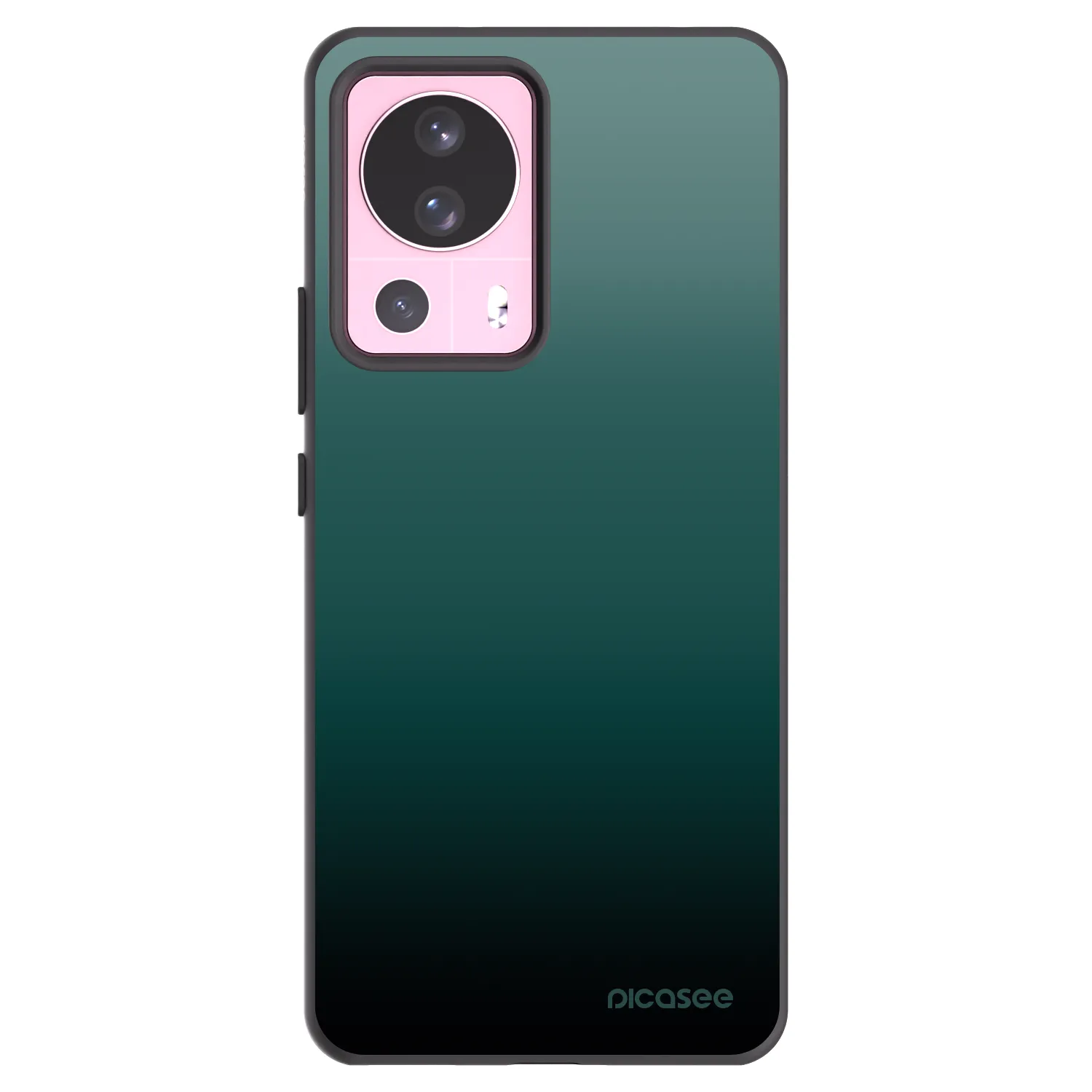 Picasee Xiaomi 13 Lite Hülle - Schwarzes Silikon - Verdant Fade