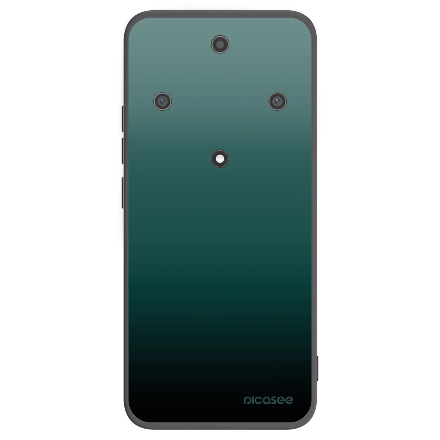 Picasee Honor Magic5 Lite 5G Hülle - Schwarzes Silikon - Verdant Fade